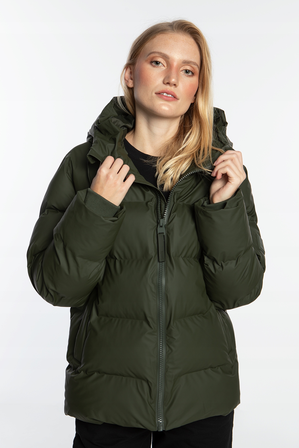 Dámská Bunda Rains Alta Puffer Jacket W3T3 15120-003 (M)