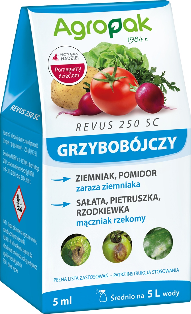

Revus 250 sc 5 ml Agropak mączniak zaraza