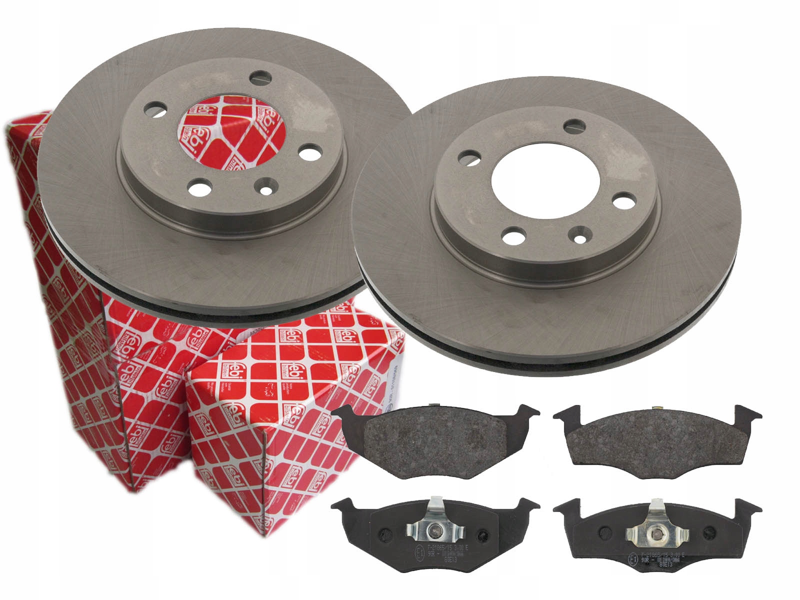ДИСКИ + КОЛОДКИ FEBI ПЕРЕДНІЙ SEAT IBIZA III IV 239