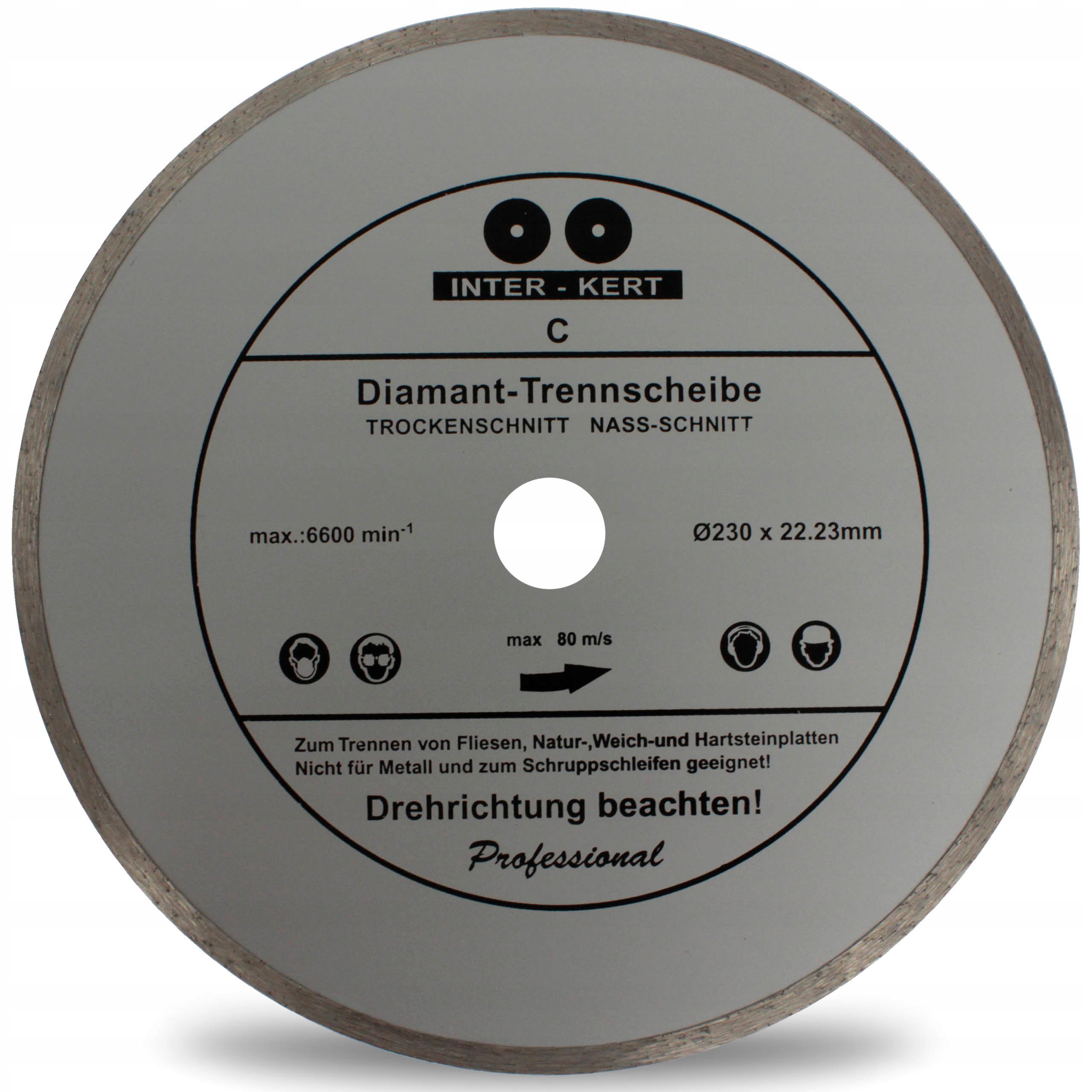 

Tarcza Diamentowa 230 x 22,2 Ceramika Glazura Gres