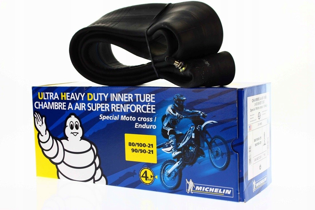 

Dętka Michelin 4mm Wzmocniona 80/100-21 90/90-21