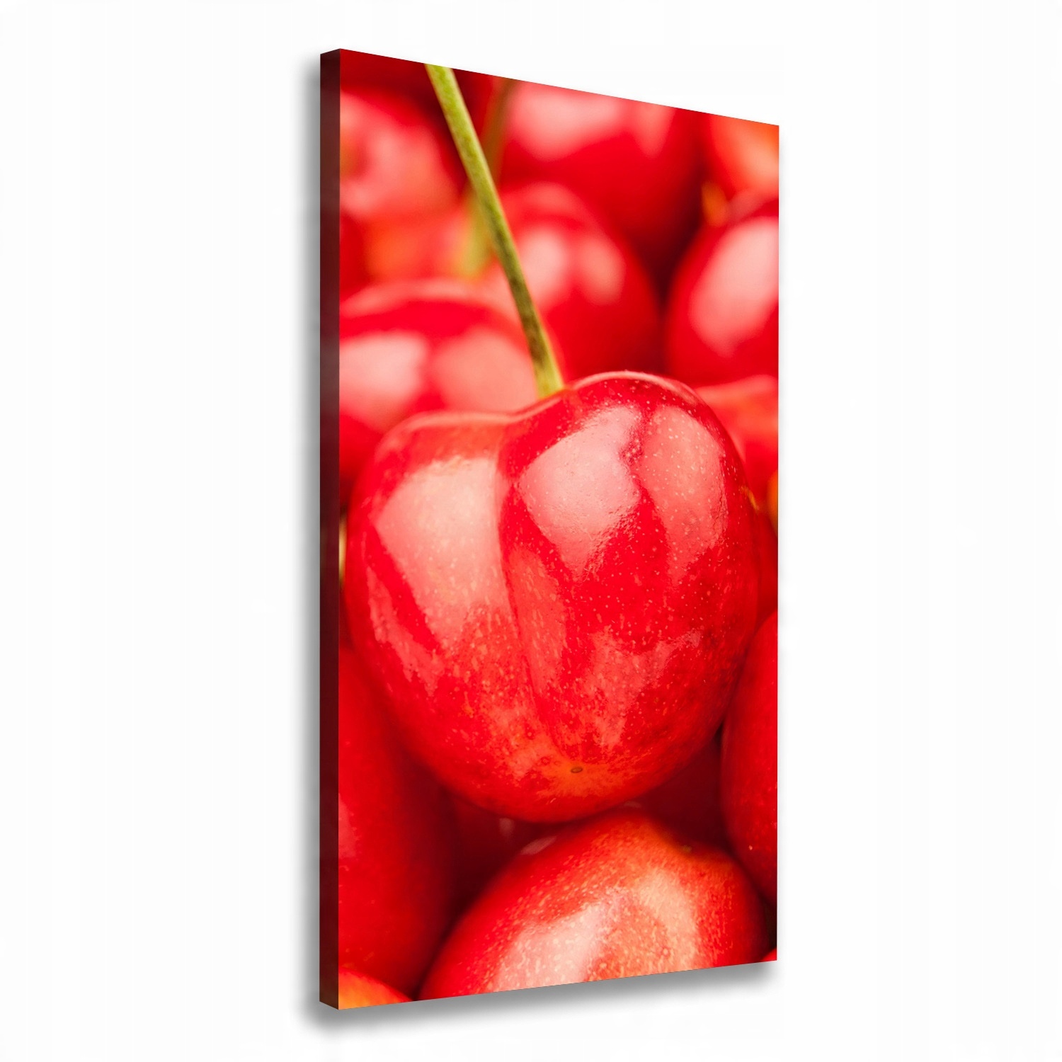 

Nowoczesny fotoobraz canvas na ramie Wiśnie 50x100