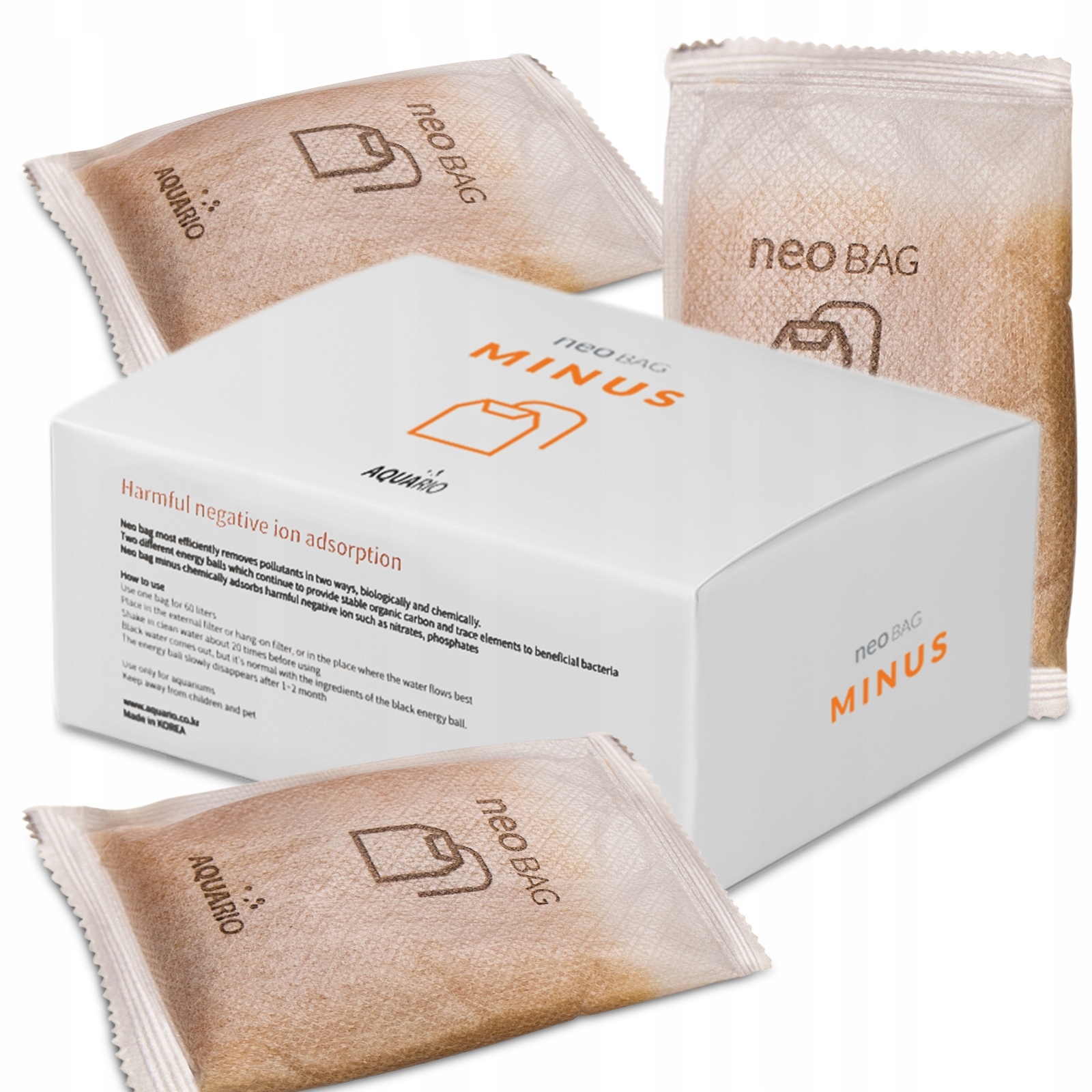 Neo Bag Minus Redukce NO2 NO3 PO4 8 náplní