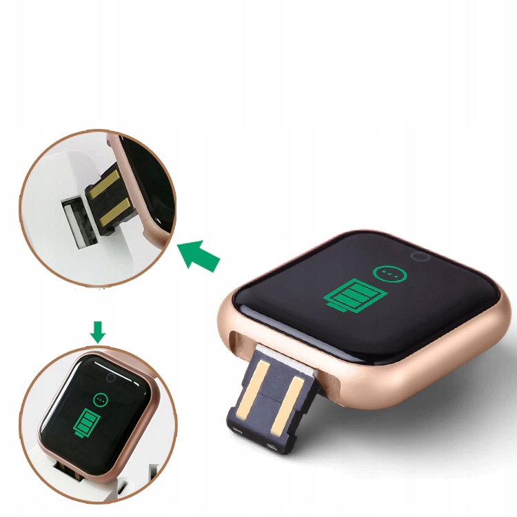 SMARTWATCH L18 SMARTBAND OPASKA SPORTOWA PULS Kolor biały