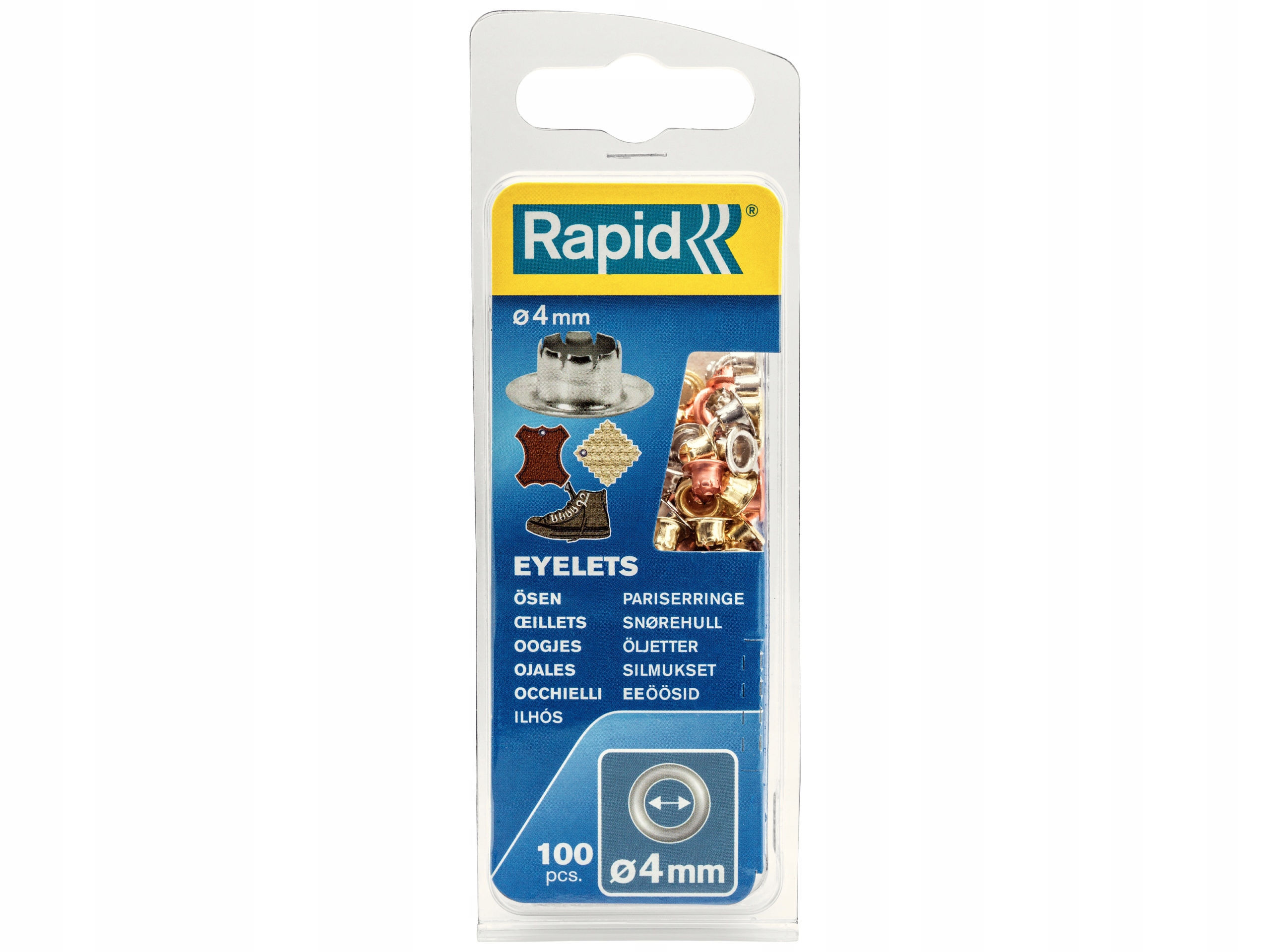

Oczka Rapid 4 mm 100 sztuk