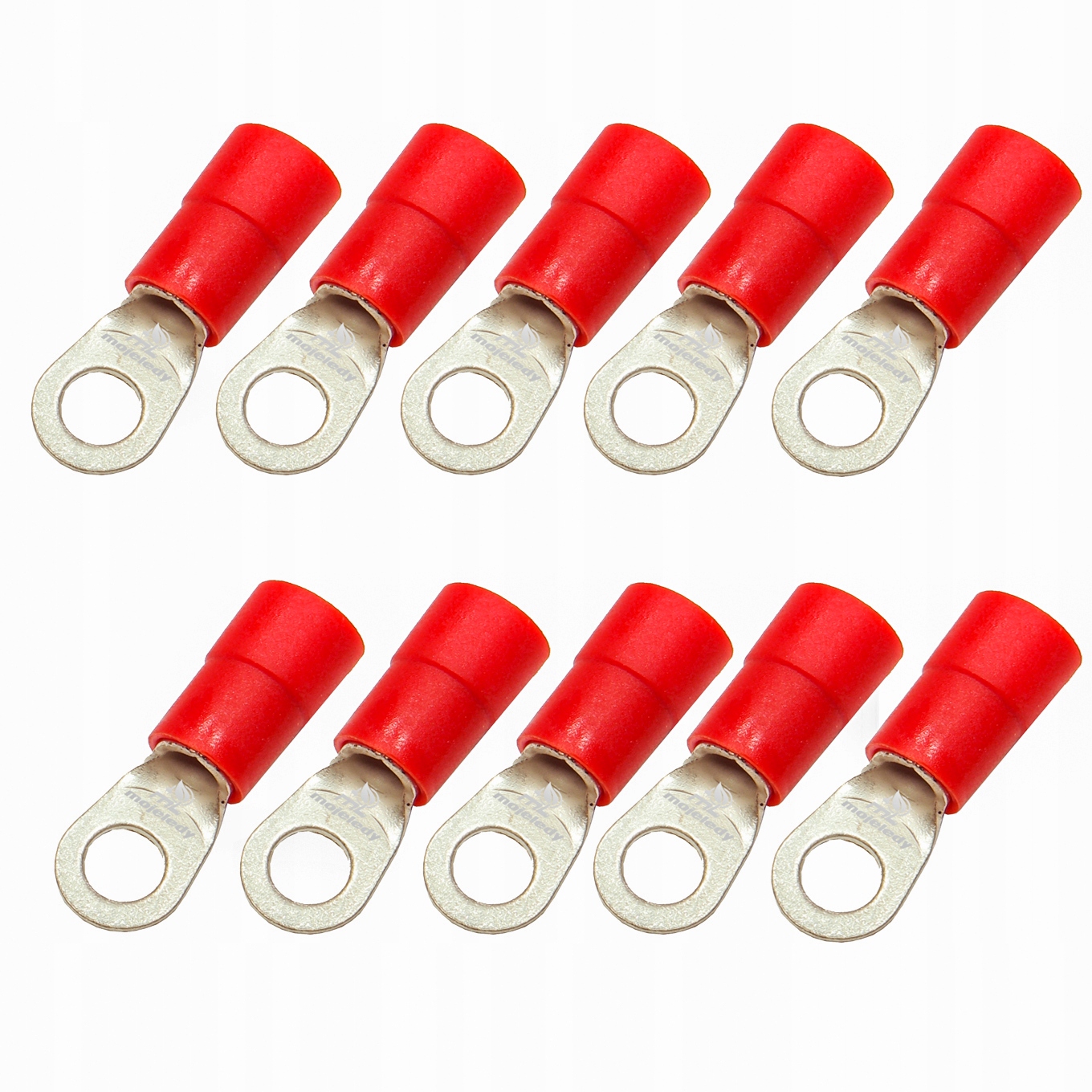 

10x Końcówka oczkowa izolowana 10mm M6 Koe Erko