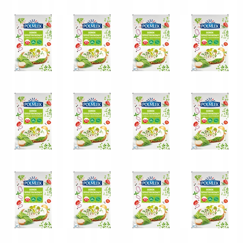 Capresi Smetanový sýr plátky pažitky a cibulky 150 g X12