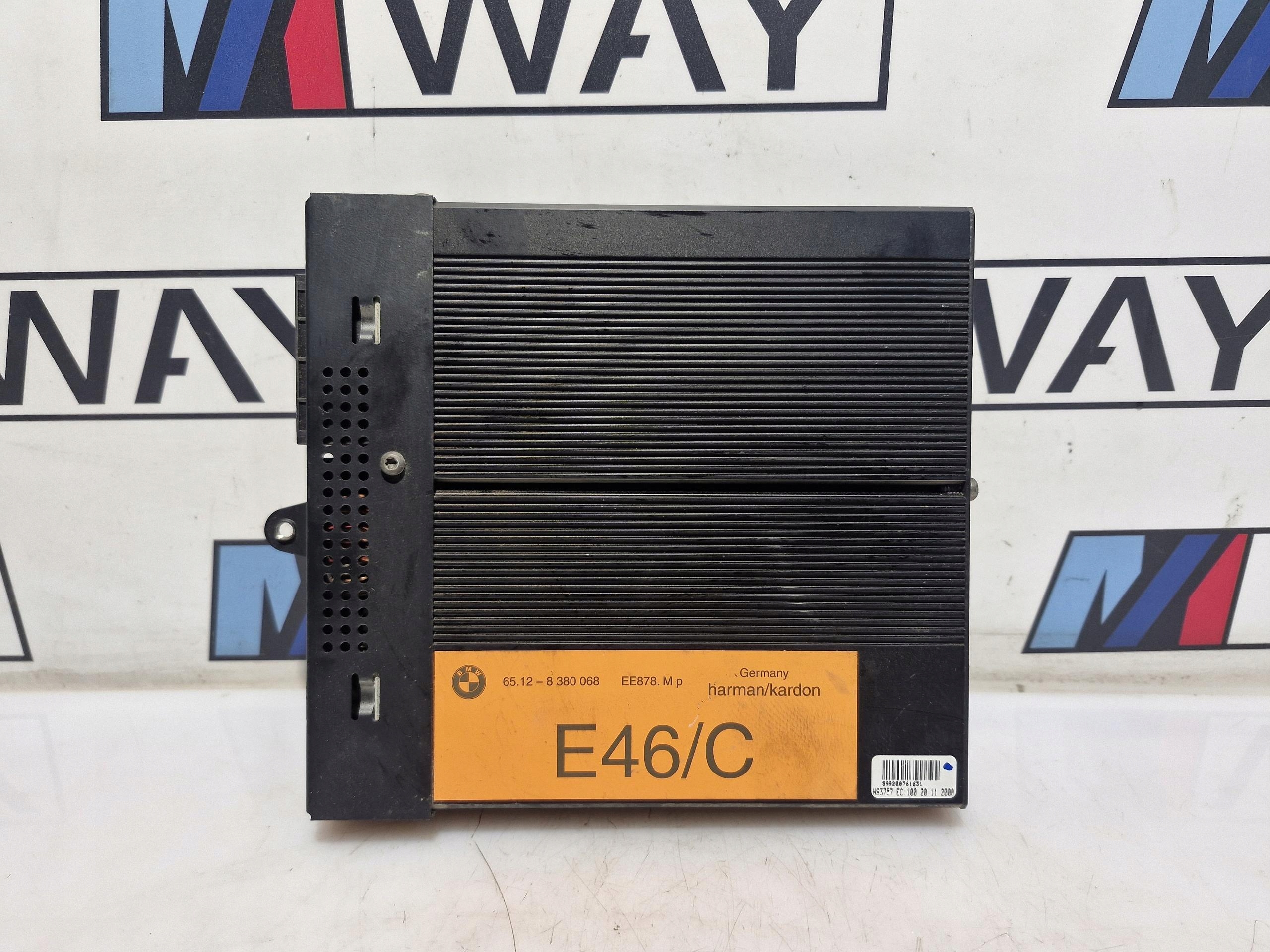 8380068 BWM E46 amplifier AUDIO HARMAN KARDON
