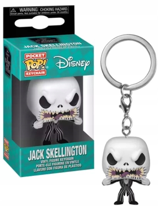 Funko Pop! Nightmare Before Christmas Brelok jack skellington scary face