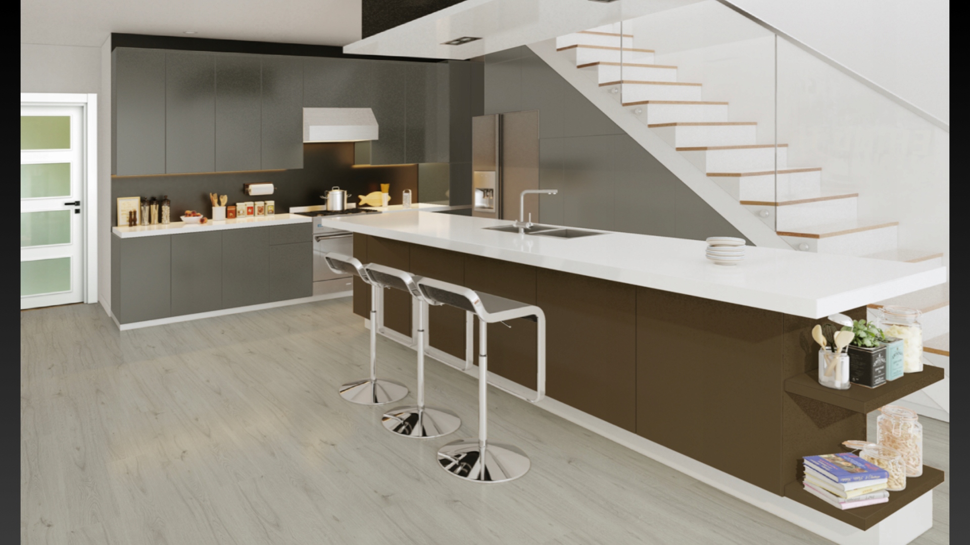 Fronty akrylowe Akryl-24 FUME POŁYSK 140x596 Kod producenta Akryl-24