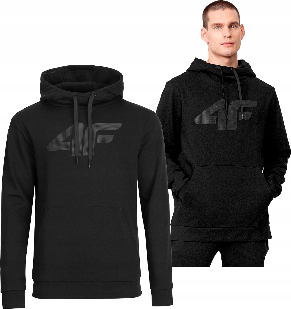 

4F Męska Bluza Dresowa Z Kapturem Kangurka XL