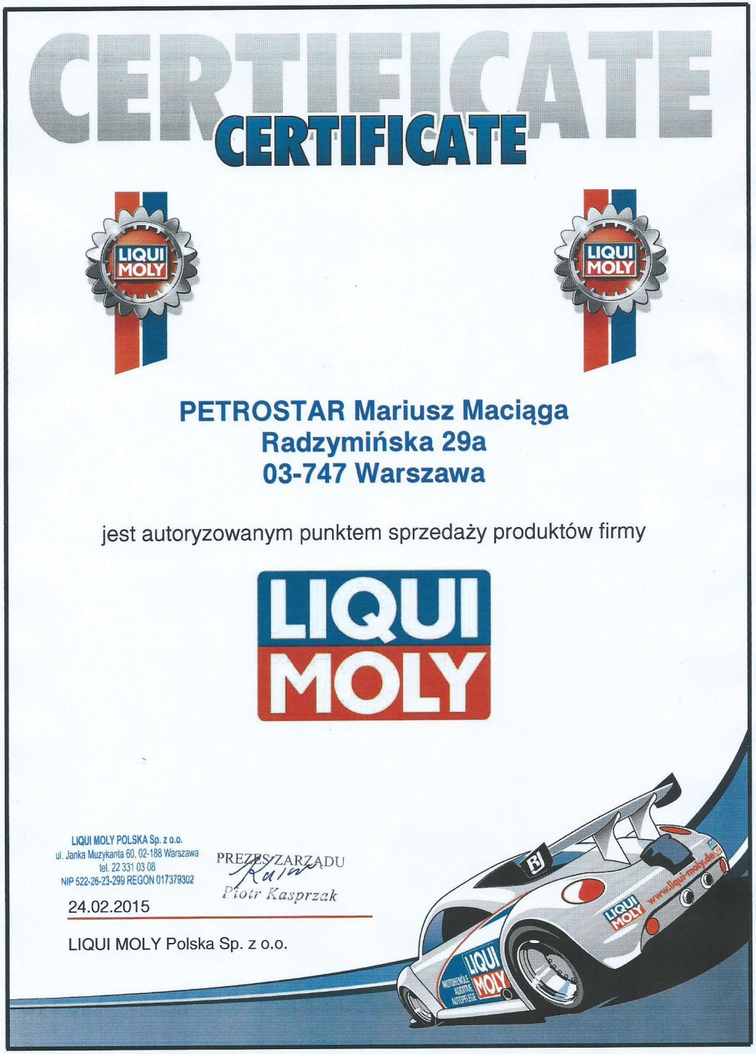 LIQUI MOLY DODATEK ATF ADDITIV 5135 Stan opakowania oryginalne