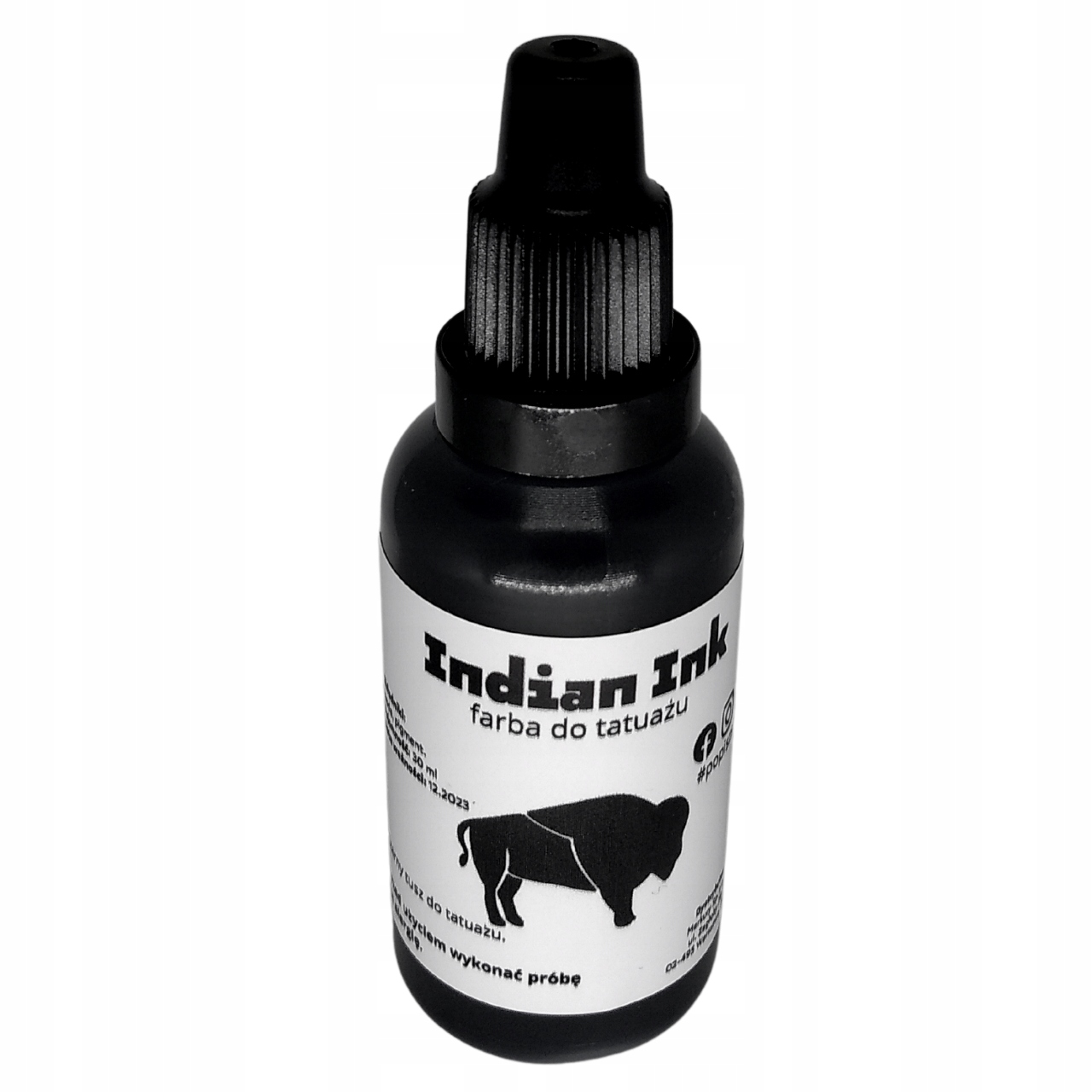 

Czarny Tusz Do Tatuażu Indian Ink Prawdziwa Czerń