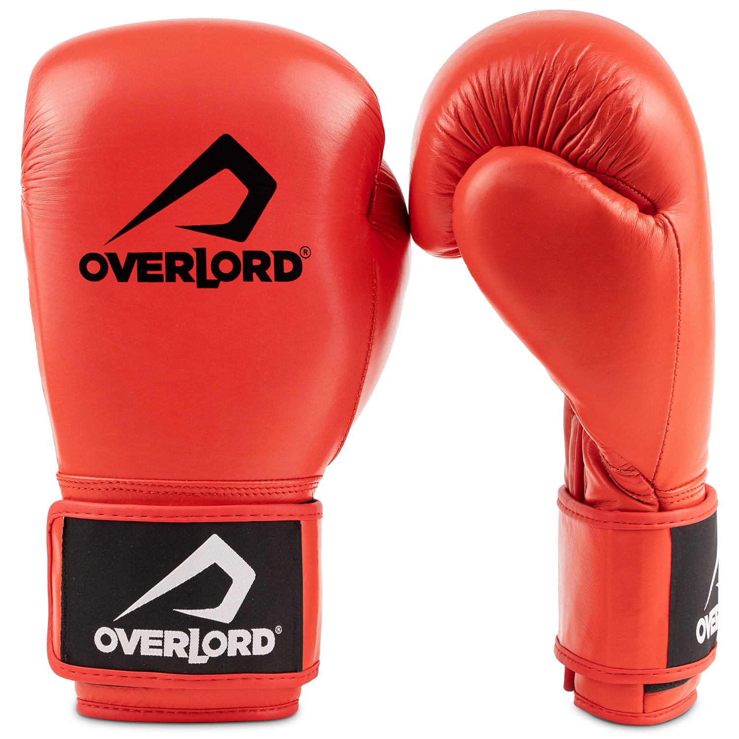 RĘKAWICE BOKSERSKIE SPARINGOWE SKÓRA NATURALNA OVERLORD Champion 14 oz Marka Overlord