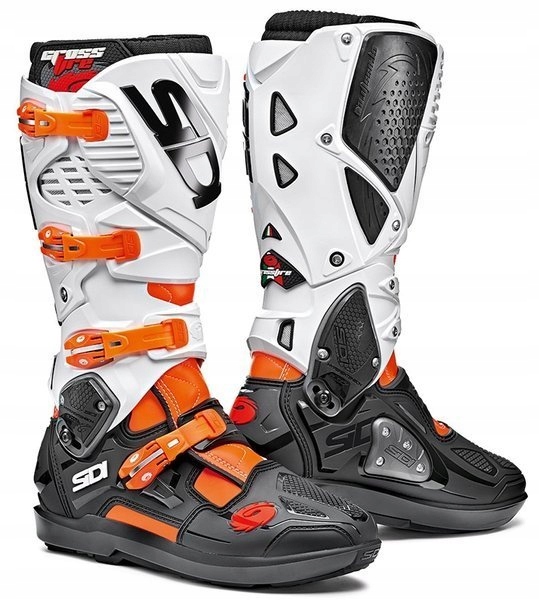 Enduro topánky Sidi Crossfire 3 Srs Orange-White veľ.45