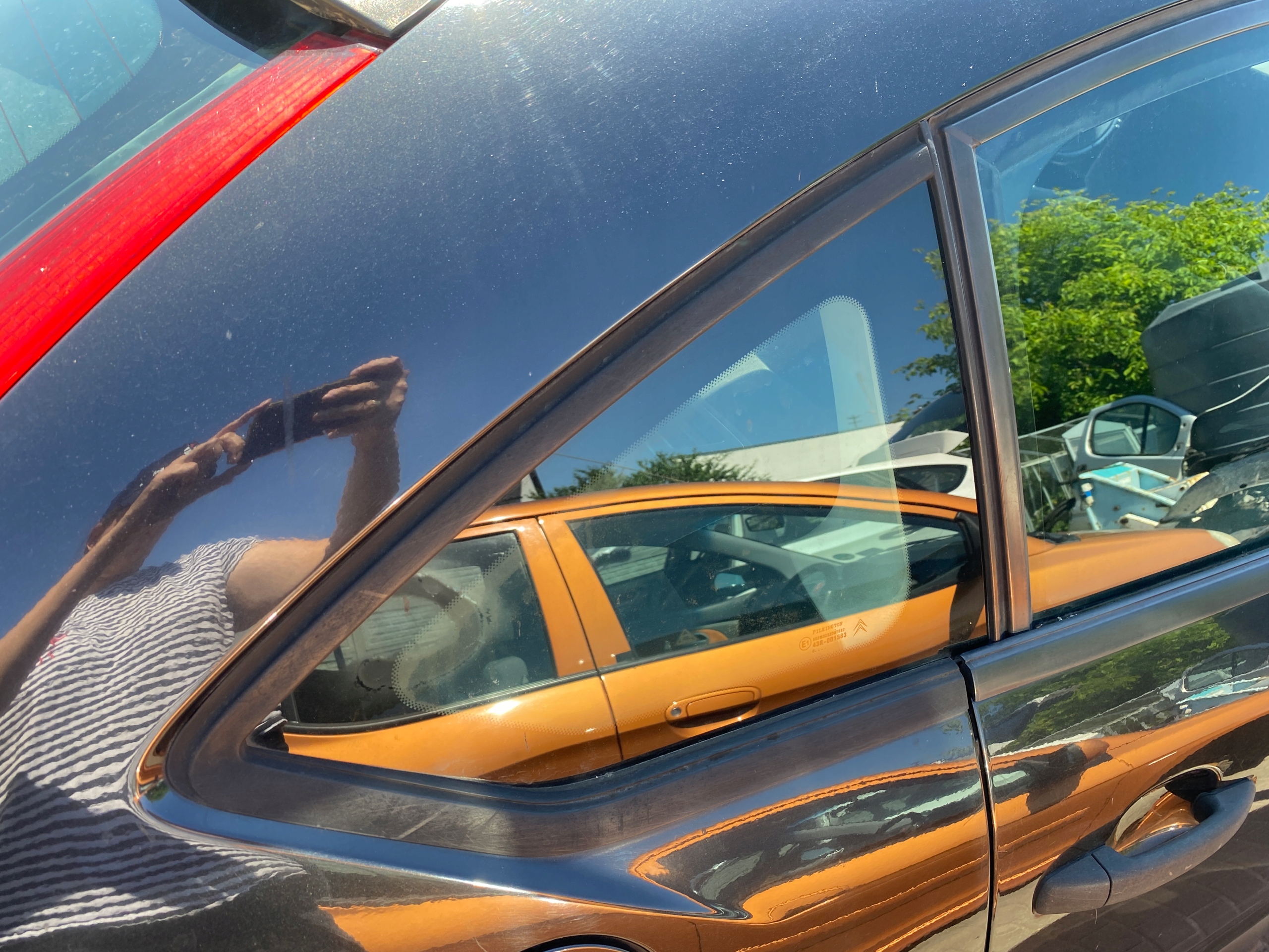 window side bodywork right Citroen C4 04-11