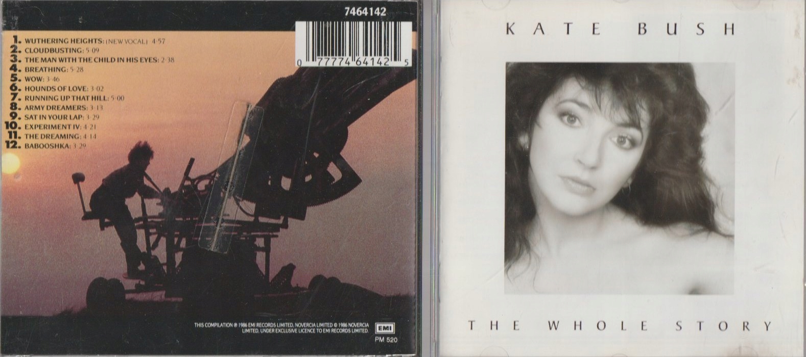 Płyta CD Kate Bush The Whole Story 1986 I Wydanie _______________________ 14474810871 Sklepy