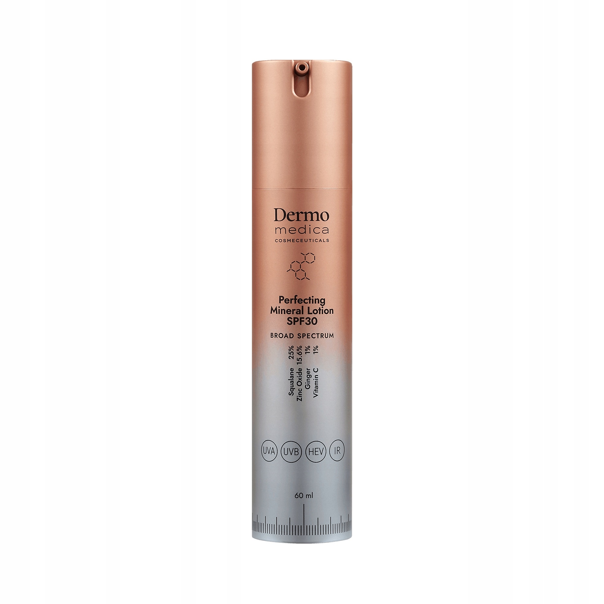 Dermomedica Perfecting Mineral Lotion Spf 30 krem mineralny skwalan 60 ml