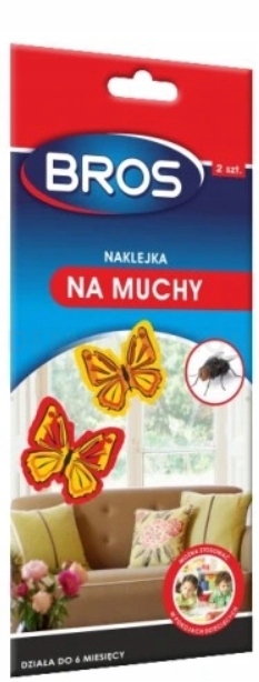 

Bros naklejka na muchy 2szt