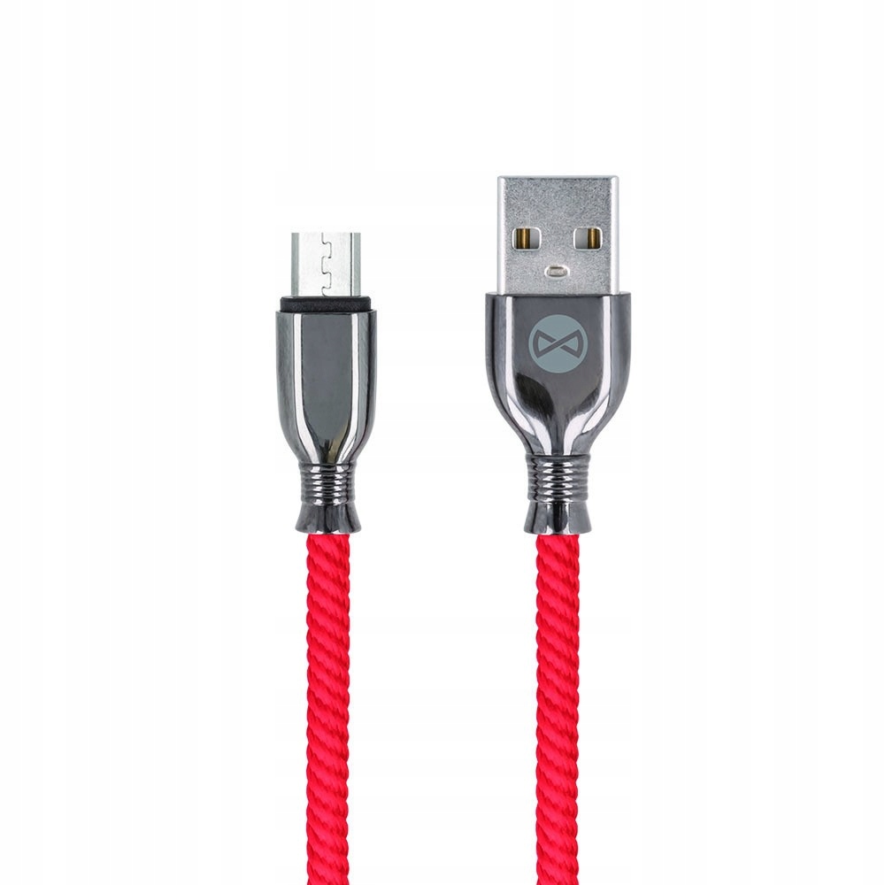 

Kabel Forever micro-USB Tornado czerwony 1m 3A
