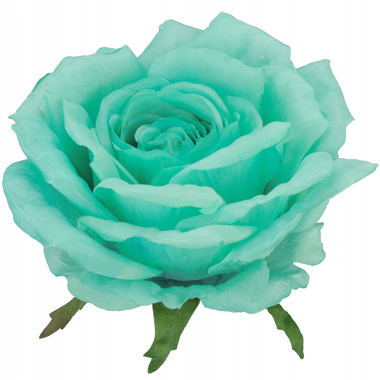 Róża wyrobowa główka 14 cm zielona