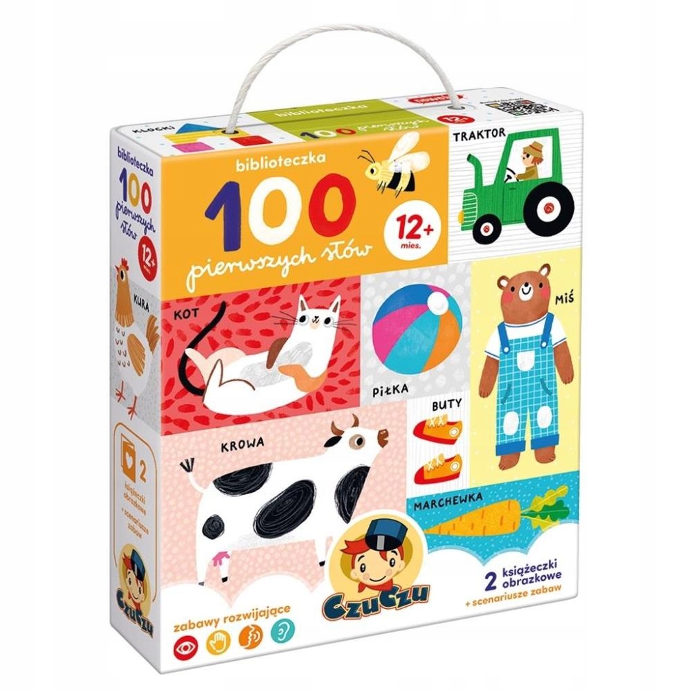 CZUCZU BIBLIOTECZKA 100 PIERWSZYCH SŁÓW 1+ OPRACOWANIE ZBIOROWE