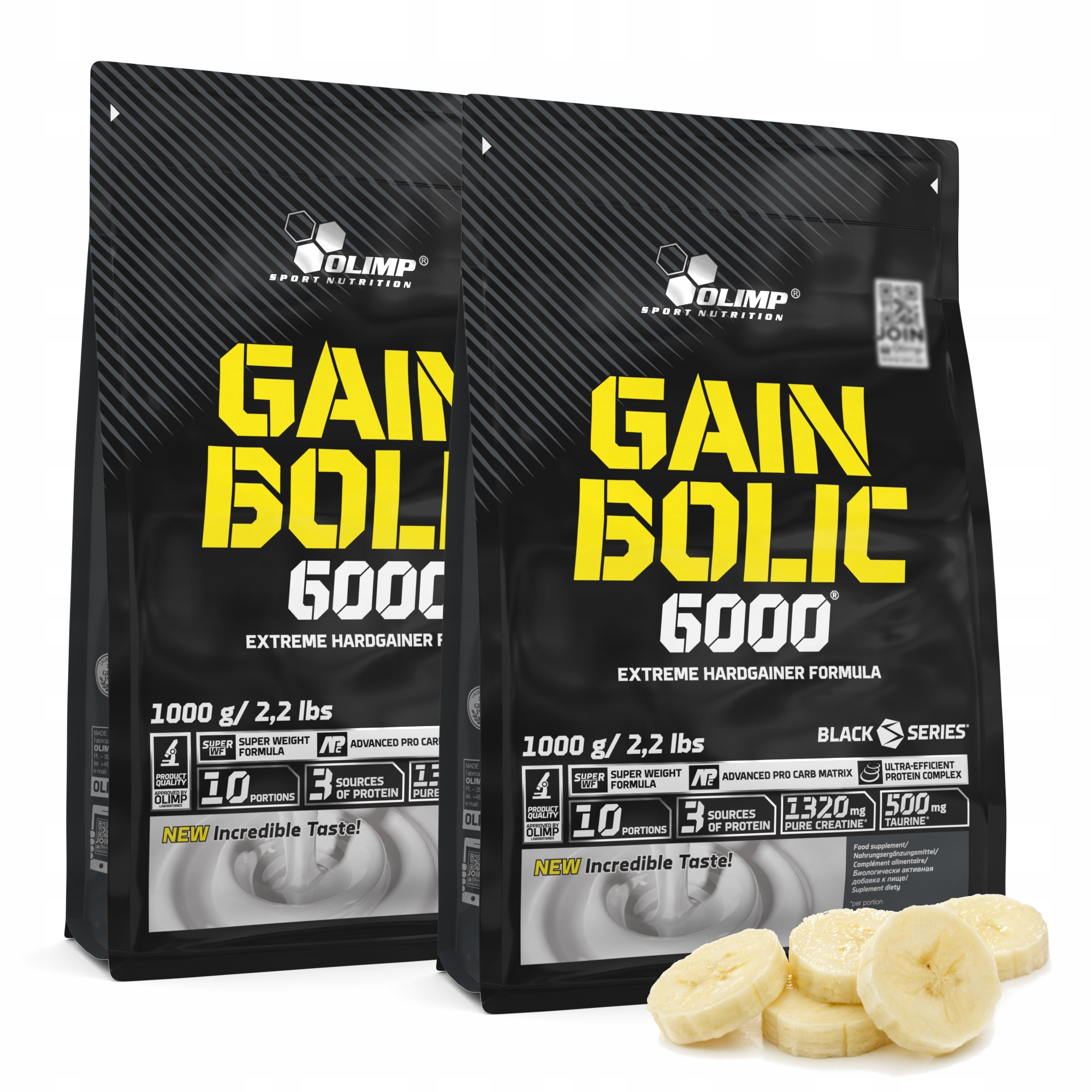 OLIMP GAIN BOLIC 6000 2000g BIAŁKO WPC WHEY MASA