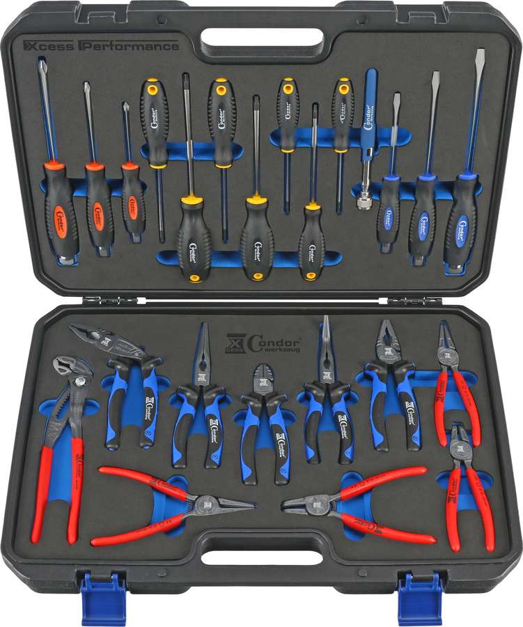 Szczypce i wkrętaki, 24 el. Marka Condor