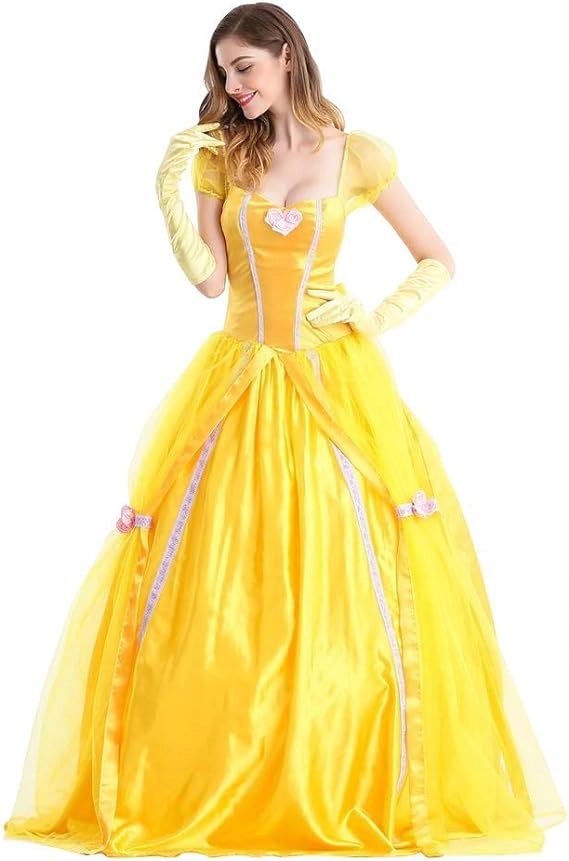 Princezna Bella kostým Kráska a zvíře XL