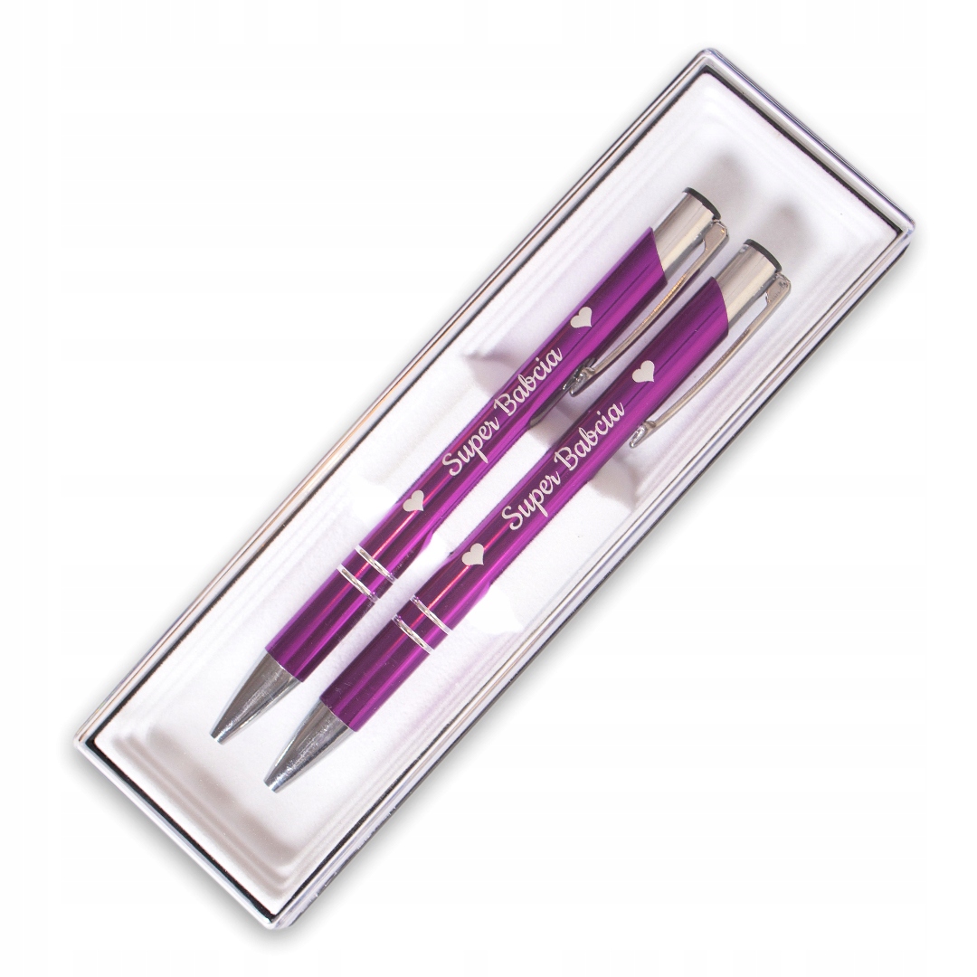 

na Dzień babci dziadka zestaw długopisów