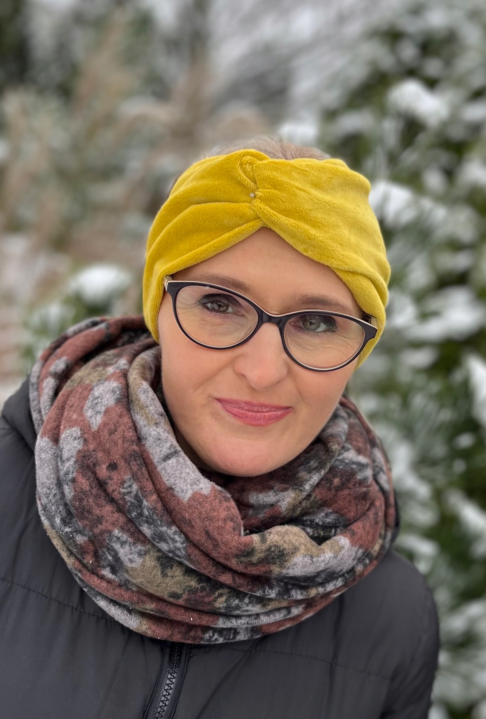 Szeroka opaska półturban wr-2 Eva Design Płeć kobieta