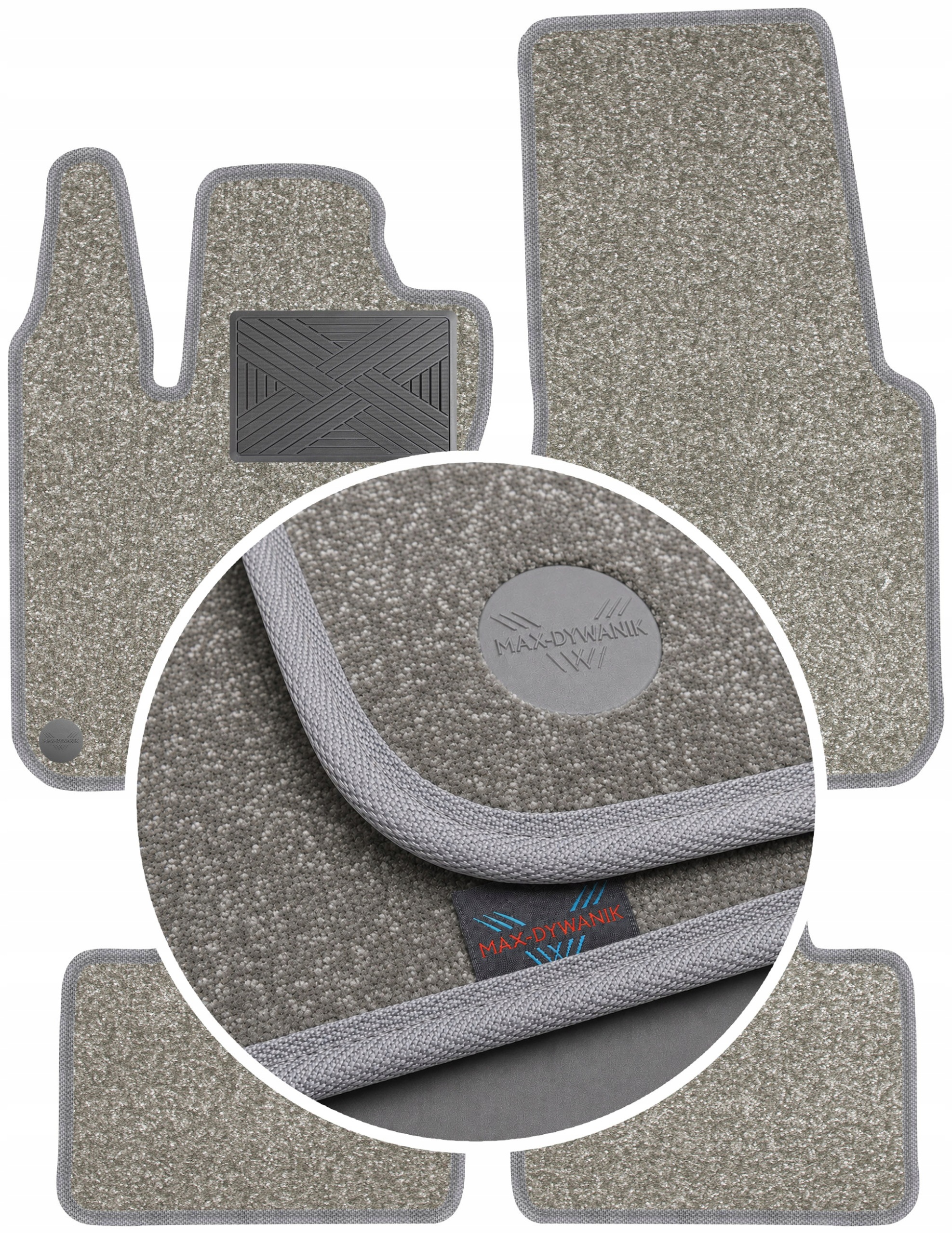 Smart Forfour II 2014-2020 Autokoberce Perl-Line 12mm