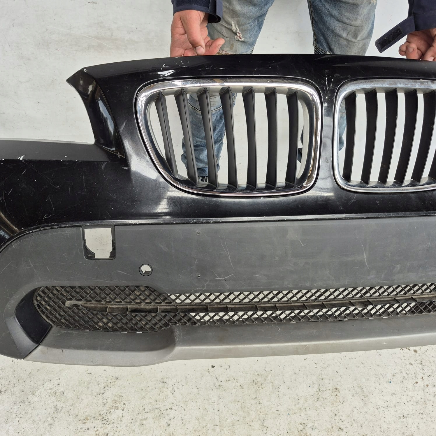 BMW X1 E84 09-12 bumper front front PDC