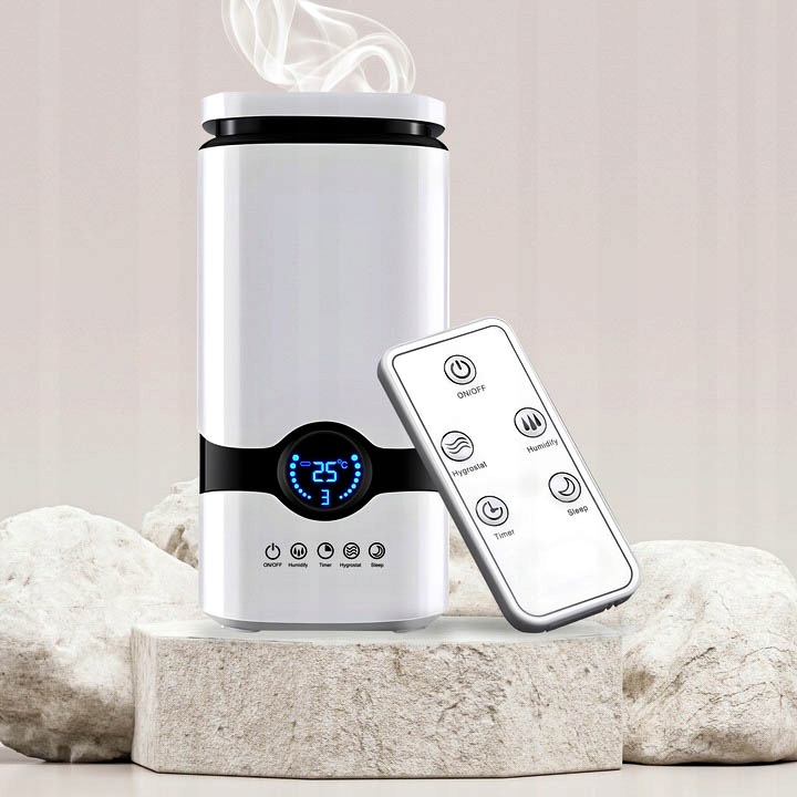 NAWILŻACZ OCZYSZCZACZ POWIETRZA DYFUZOR ZAPACHOWY JONIZATOR GRATIS 3 OLEJKI Pojemność zbiornika na wodę 0.1 l