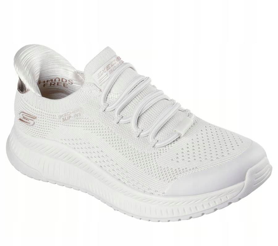 Skechers 117743 Ofwt bílé sportovní polobotky vel. 38 Slip-ins Bobs Kochland