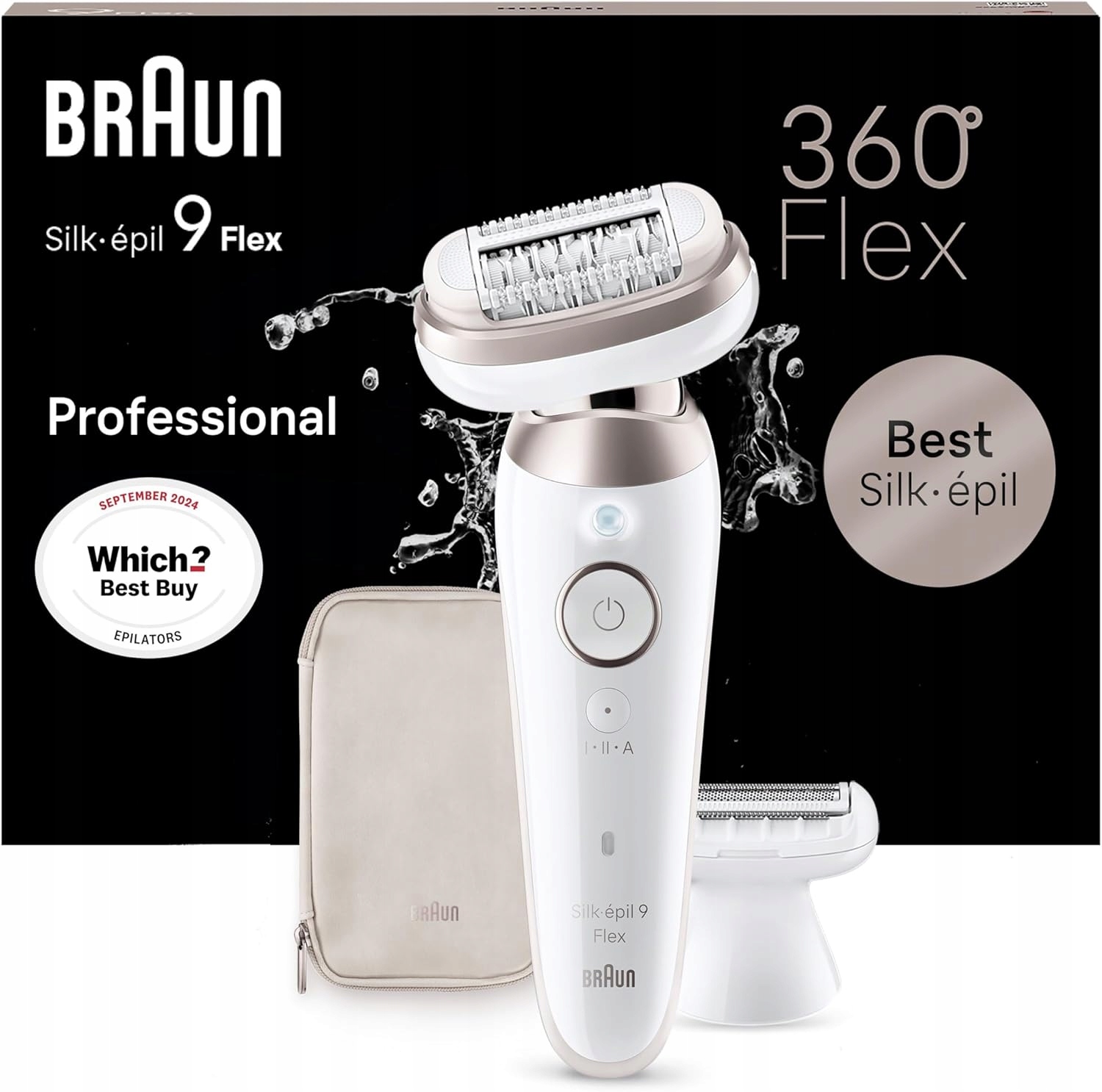 Braun Silk-épil 9 Flex 9-030 3D depilator na mokro i sucho