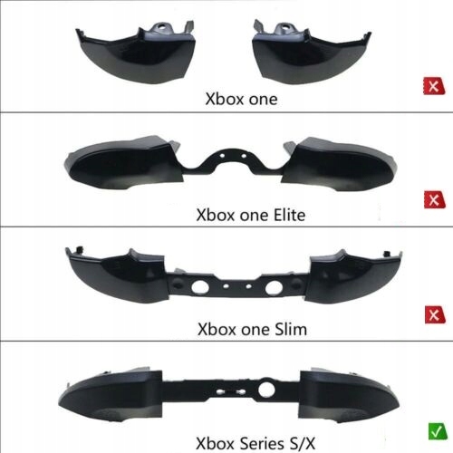 PRZYCISKI DO PADA POPRZECZKA BUMP RB LB Xbox Series X i S Kod producenta S15-01