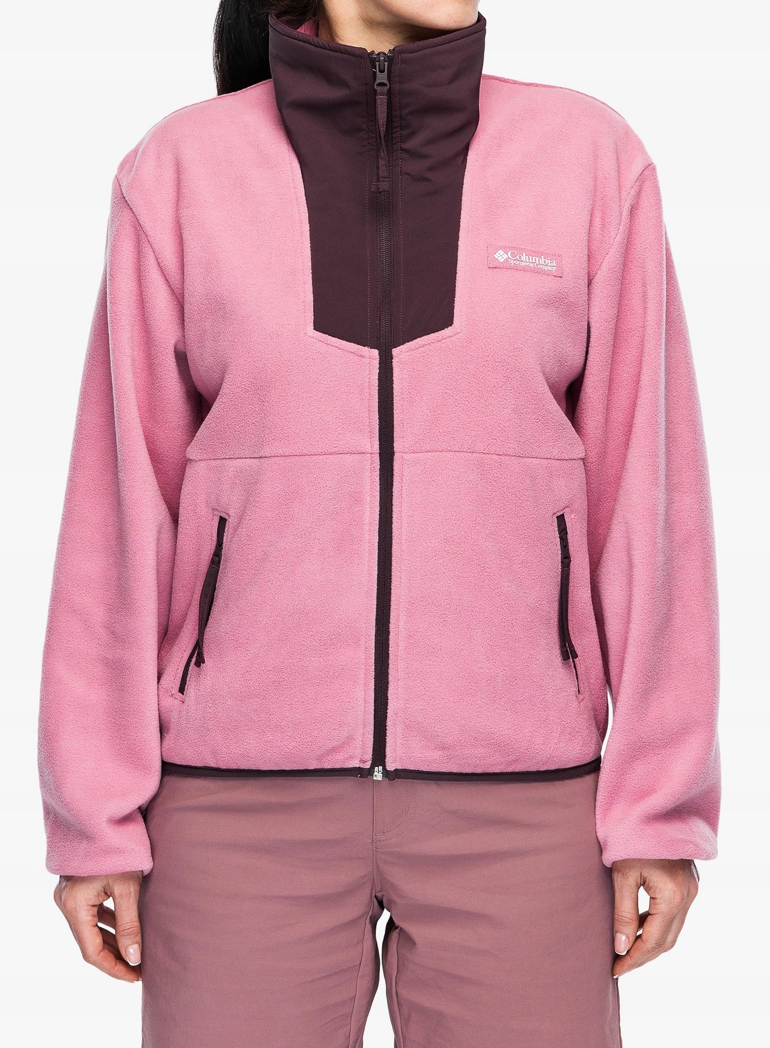 Fleecová Mikina fleece Columbia Sequoia Grove Full Zip Fleece rosette/moonvista M