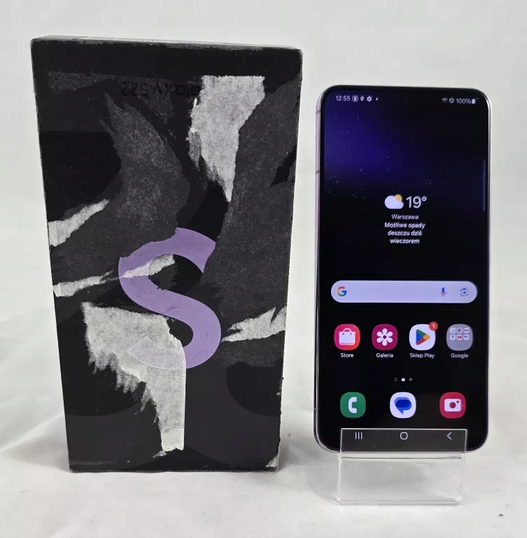 Samsung Galaxy S22 ブラック 本体 SAMSUNG (再生新品) Samsung