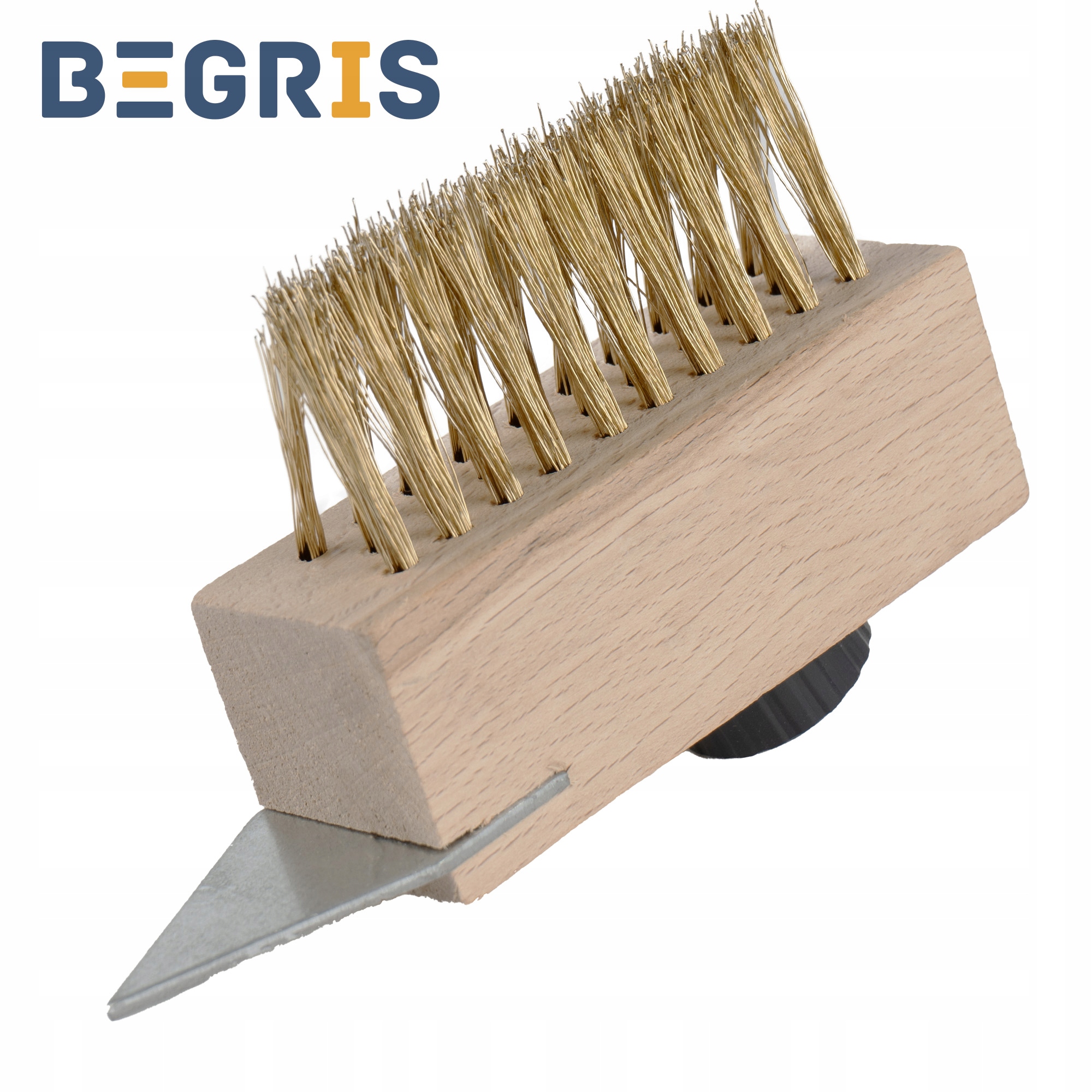 SZCZOTKA ZE SKROBAKIEM DO KOSTKI BRUKOWEJ SKROBAK Marka Begris