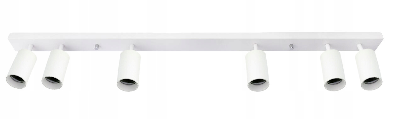 Stropní osvětlení do jídelny nad stůl Qualis VI, 6 reflektorů