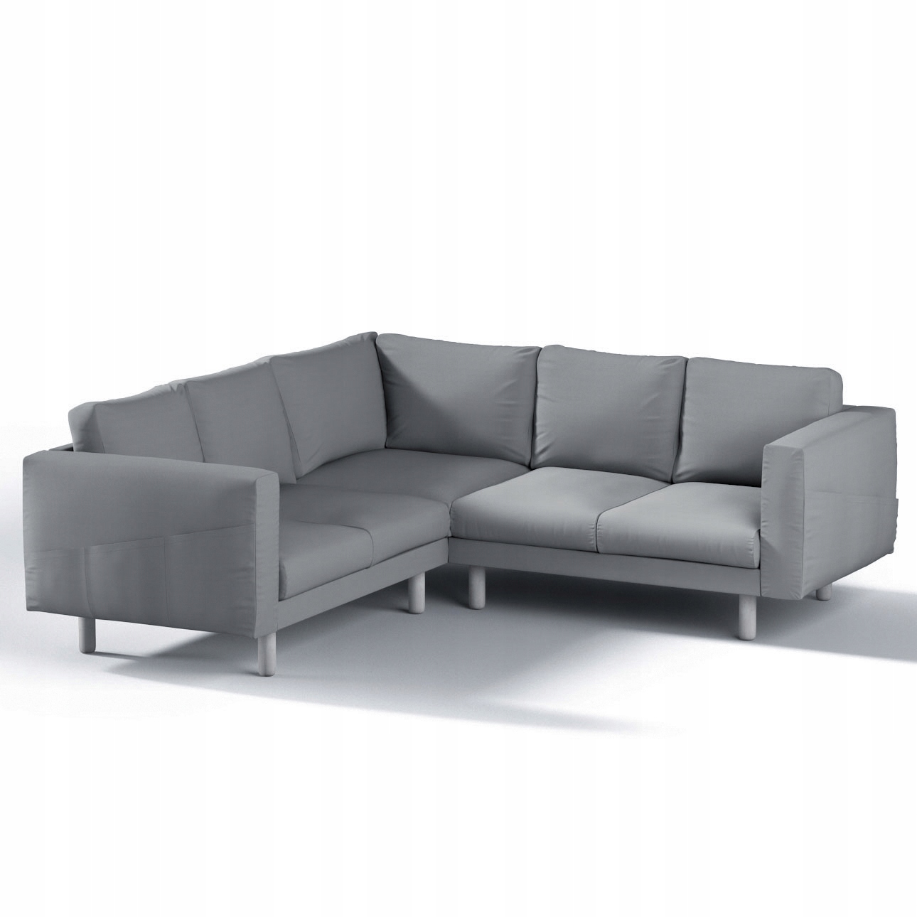 Dekoria potah na rohovou pohovku Norsborg pro 4 osoby Ikea šedý