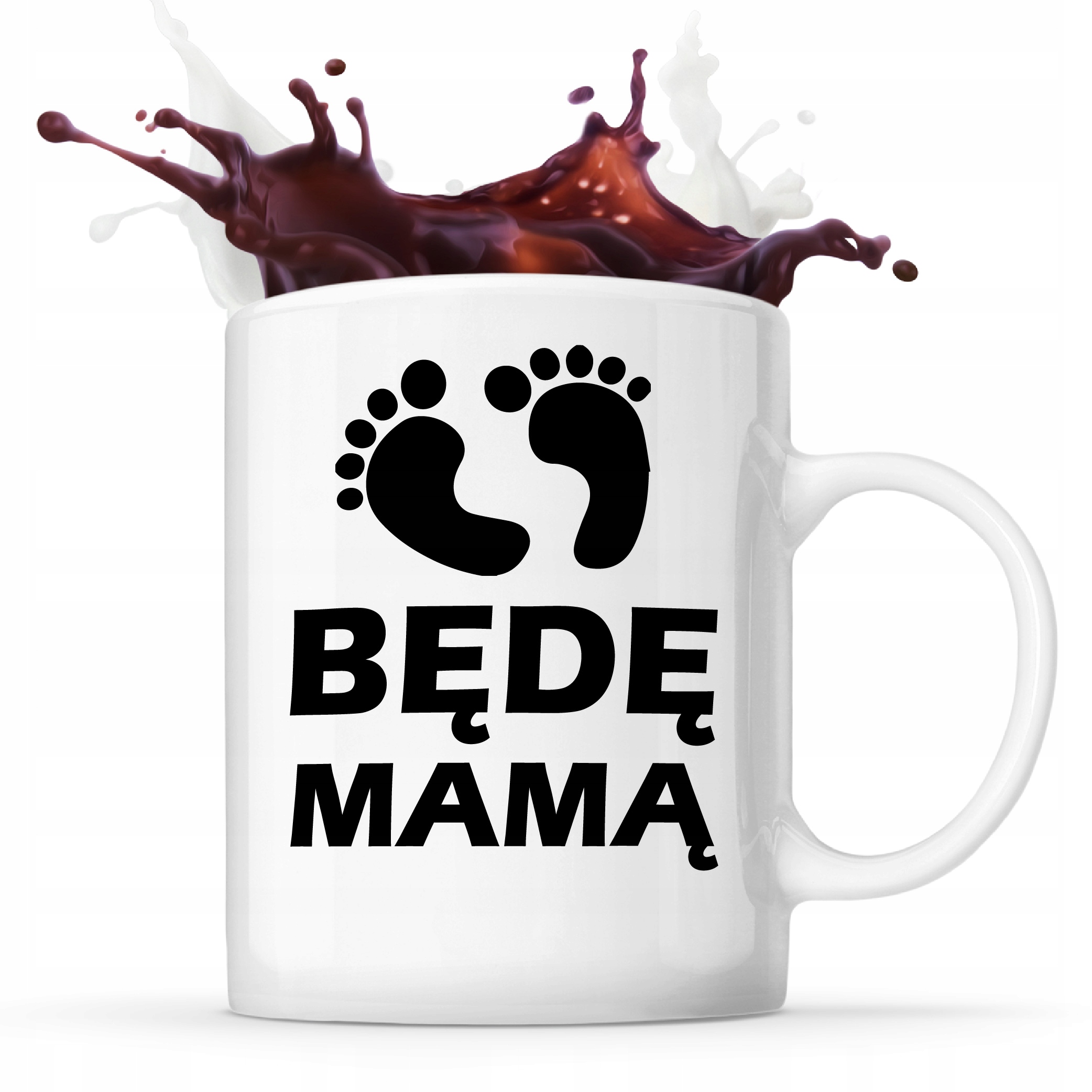 

Kubek dla Przyszłej Mamy Będę Mamą Rodzic!