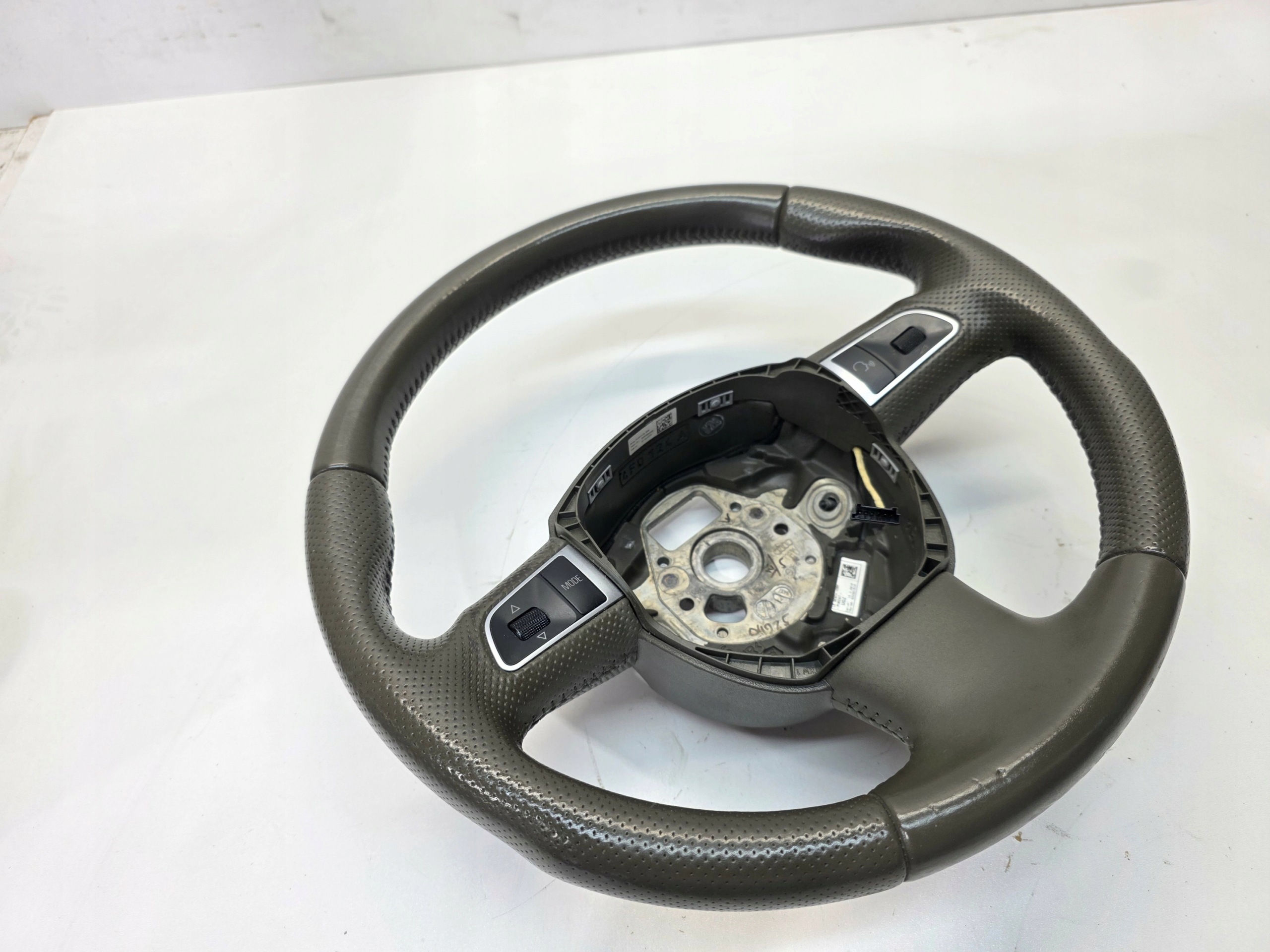 lenkrad Leder MULTIFUNKCJA AUDI A6 C6 A8 D3 LIFT 4E0419091DA UQZ 1/26