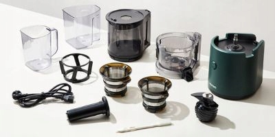 Hurom H320N Deep Green - wyciskarka wolnoobrotowa Moc 200 W