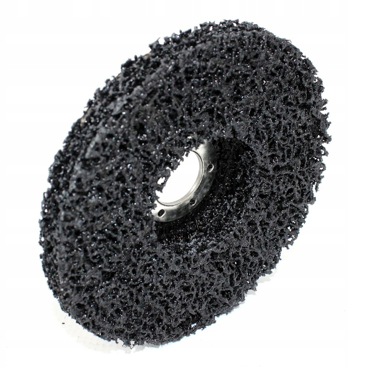 TARCZA WŁÓKNINA USUWANIA RDZY WŁOSY MURZYNA 125mm