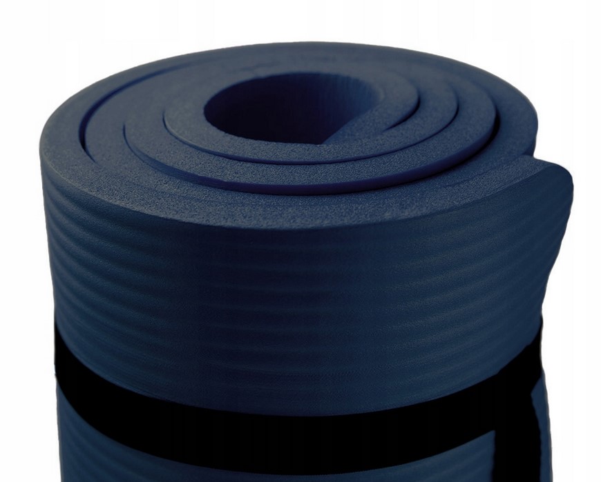 ТОЛСТЫЙ ГИМНАСТИЧЕСКИЙ КОВРИК ДЛЯ ЙОГИ И ФИТНЕСА 1 см PESPORT + ЧЕХОЛ Код производителя ELG01