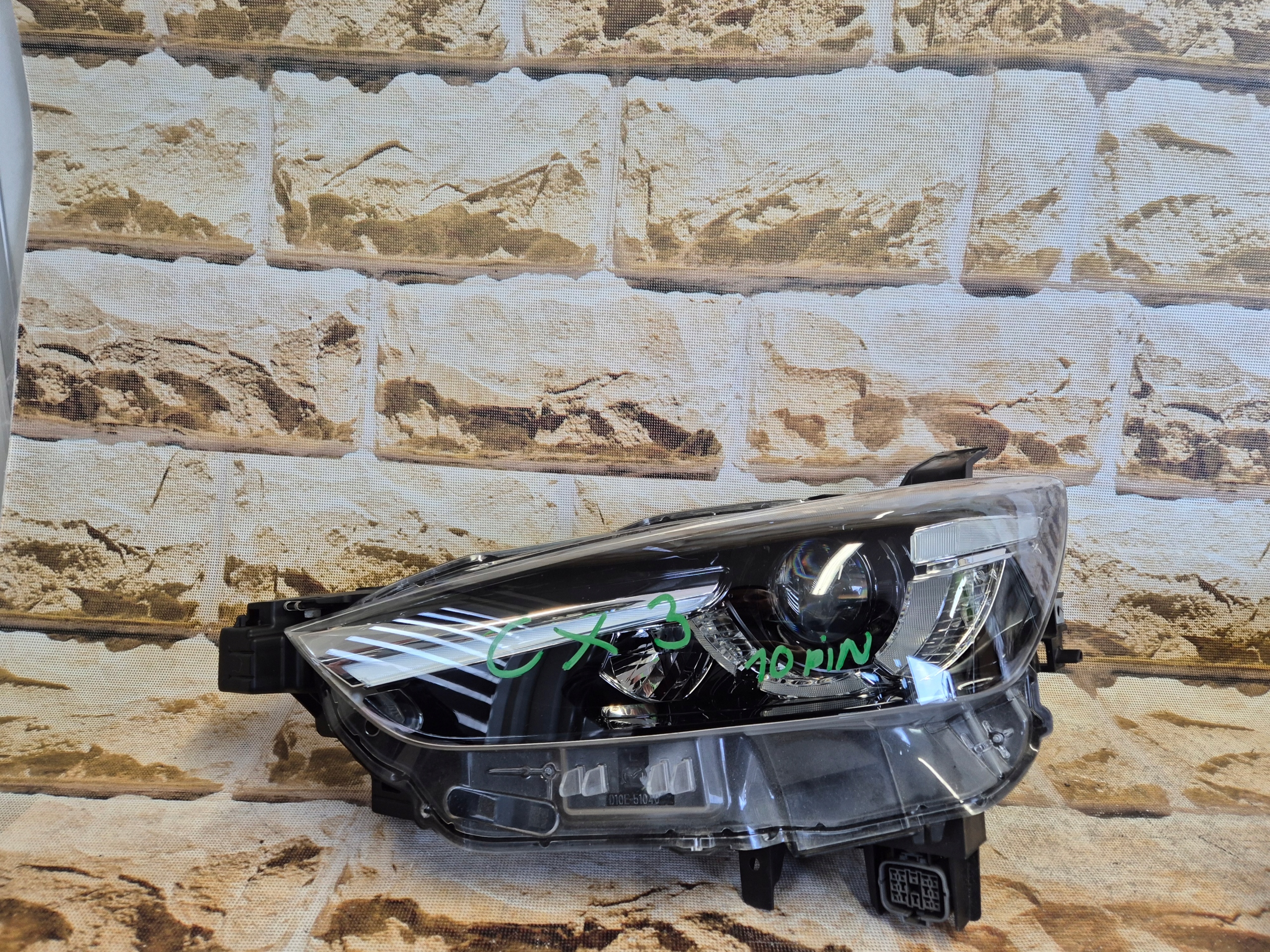 mazda cx3 cx-3 FULL LED KOMPLETNA europa lewa 10 pin