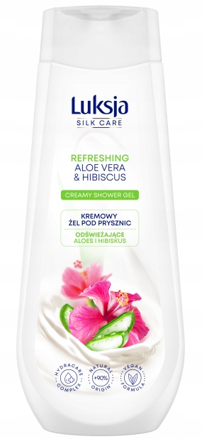 

Luksja żel pod prysznic Aloes i Hibiskus 500ml