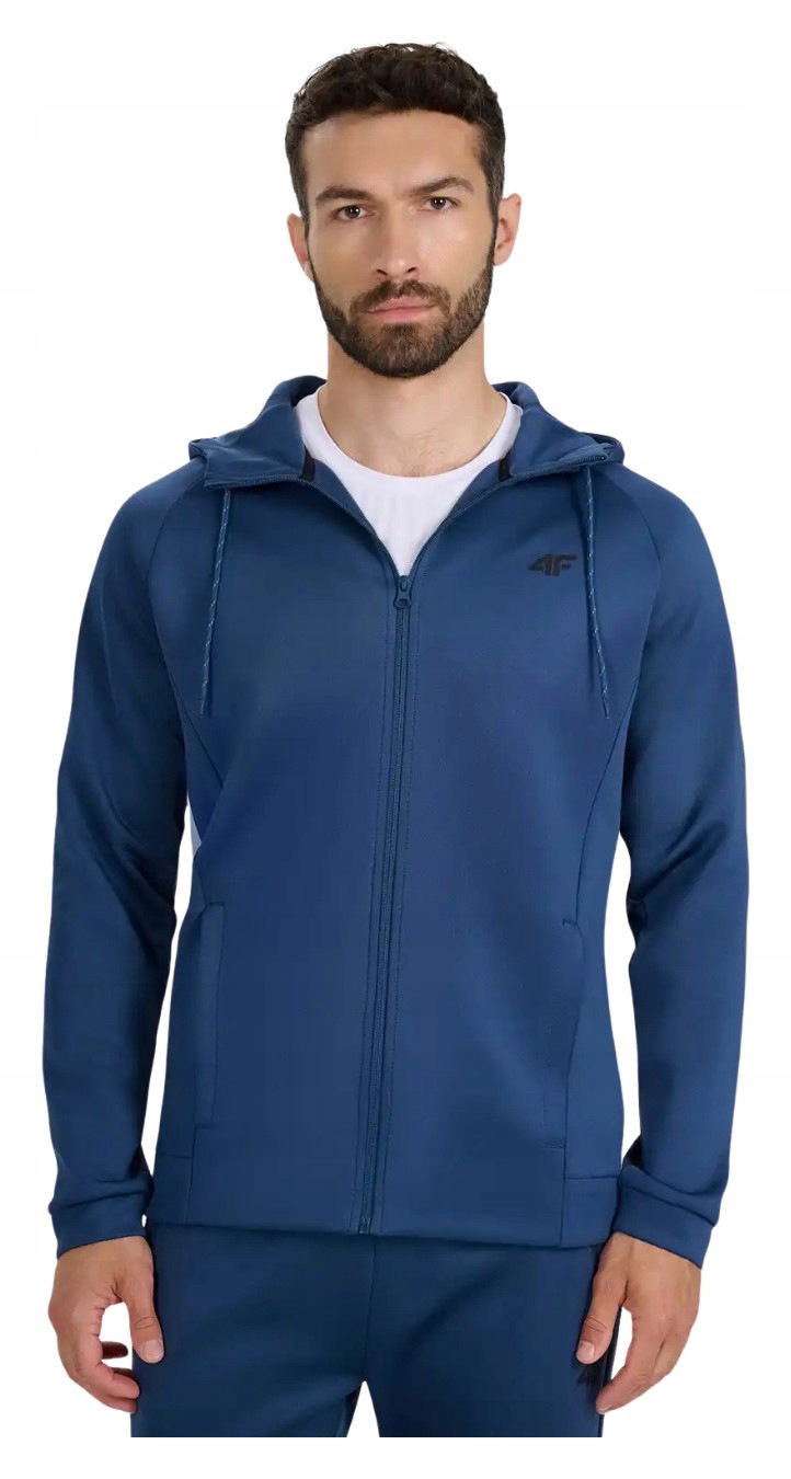 Mikina 4F Fnk M587 denim 4FWAW25TFSWM587 32S vel. S
